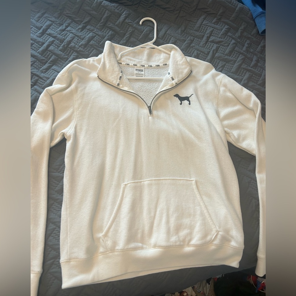 White Pink pullover